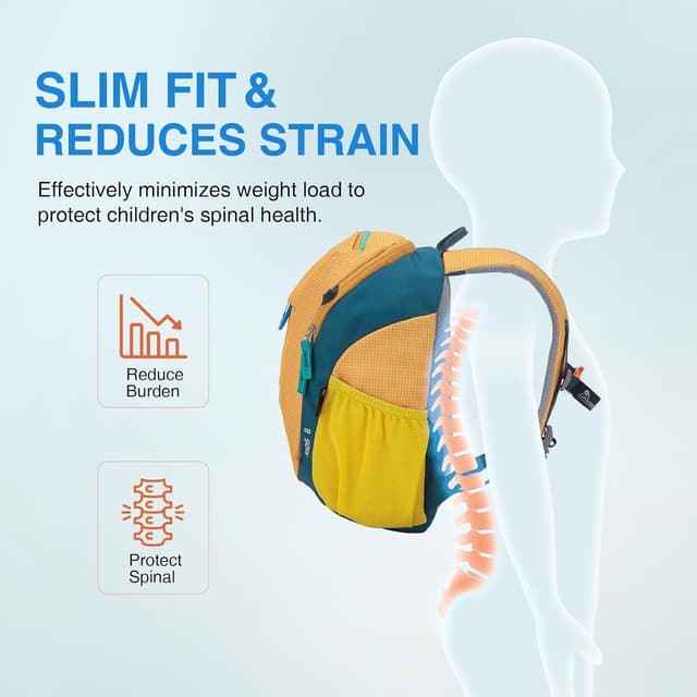 Detalle 2 de MOUNTAINTOP Kinderrucksack 8 l 0,35 kg