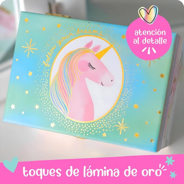 Thumbnail 5 de Giggle & Honey Joyero Unicornio grande