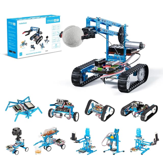 Detalle de Makeblock mBot Ultimate 10-in-1 programmable robot kit (compatible with Arduino C & Raspberry Pi)