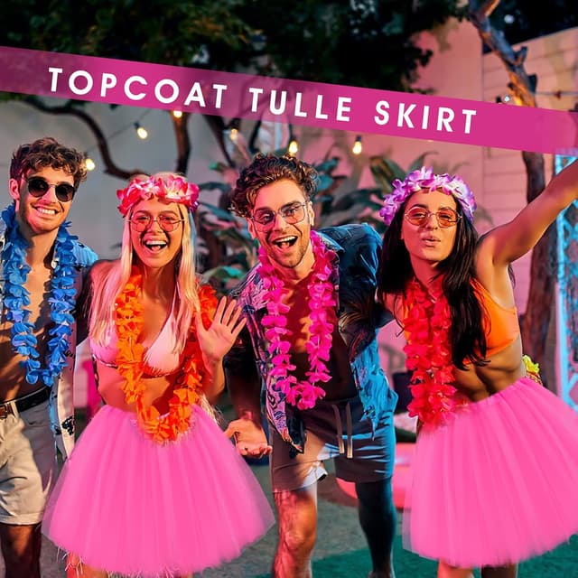 Detalle 2 de Jupe tutu en tulle à 3 couches pour femme