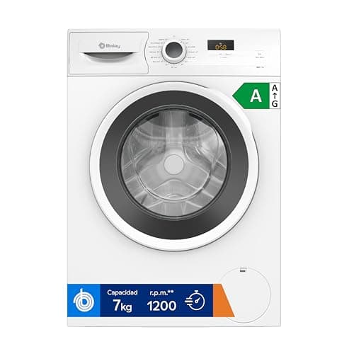 Detalle de Balay 3TS273BA lavadora de carga frontal de 7 kg con pausa + carga y 1200 rpm