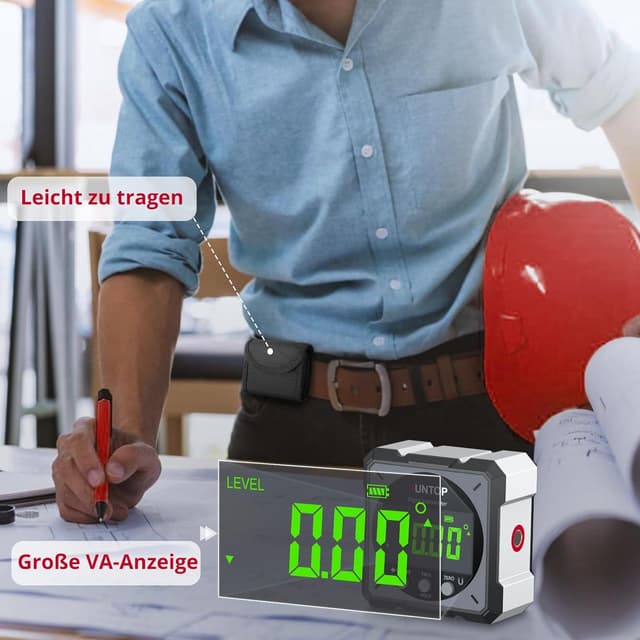 Thumbnail 6 de XUNTOP Winkelmesser Neigungsmesser mit ±0,2°