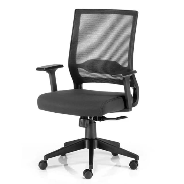 Detalle de Euromof Sidney Silla de Oficina negra