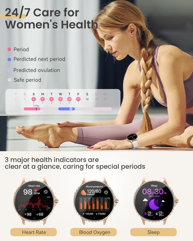 Thumbnail 4 de AIMIUVEI Reloj inteligente mujer 1.27