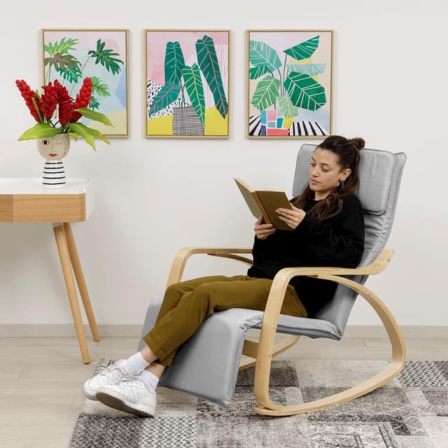 Thumbnail 6 de Baroni Home Sedia a dondolo 150 kg