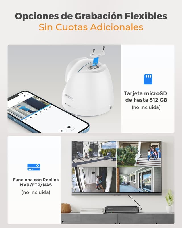 Detalle 2 de Reolink RLC-820A 8MP 4K PoE para exterior