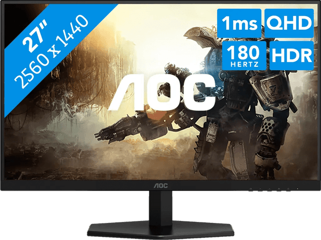 Detalle de AOC Q27G42XE Gaming-Monitor (27 Zoll) mit Quad-HD, 180 Hz und IPS-Panel