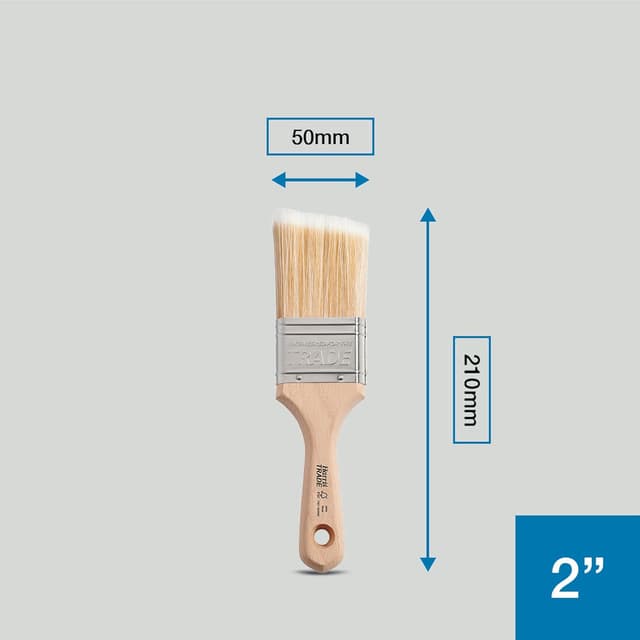 Thumbnail 6 de Harris Trade Short Handle Cutting-In Brush 2" for precise edge painting