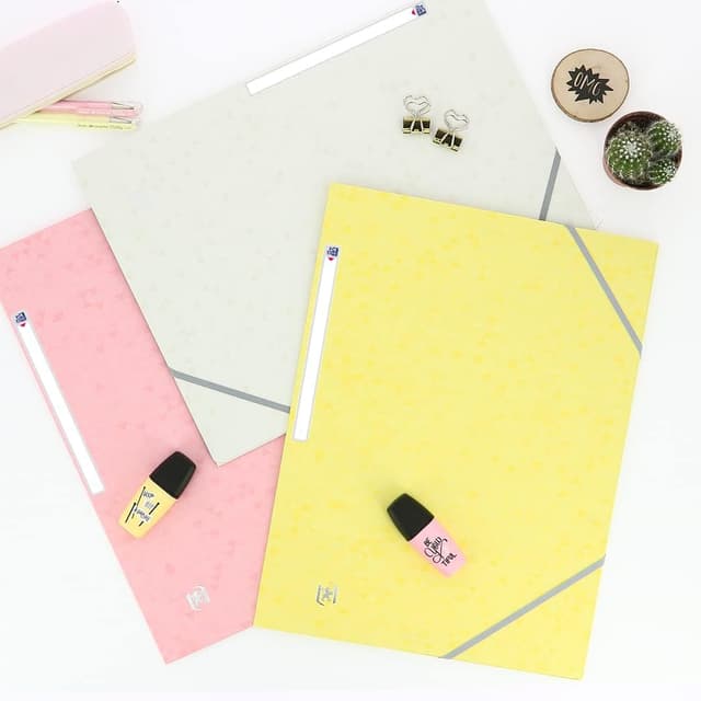 Detalle de OXFORD chemises 3 rabats A4, lot de 50