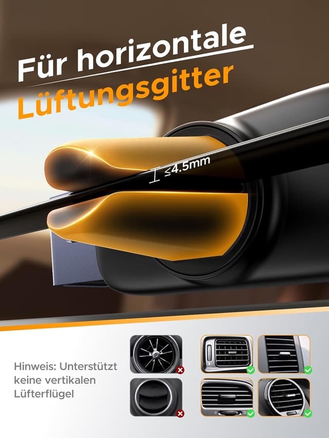 Detalle 2 de UGREEN Handyhalterung Auto Lüftung 360° Drehung