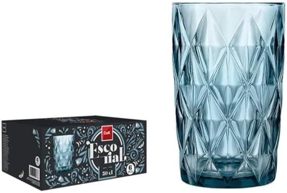 Thumbnail 1 de Vasos Elegance 40 cl Azul Marino 🥂 Envío 24h