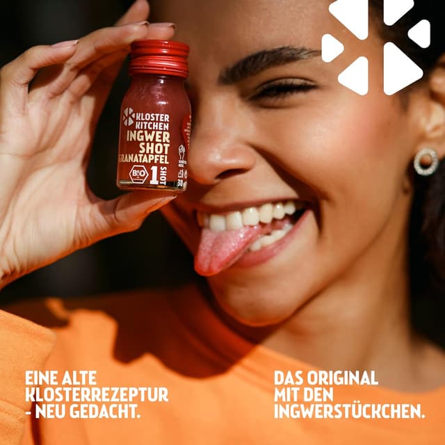 Thumbnail 3 de Kloster Kitchen Ingwer Shot Granatapfel 360 ml 🍹