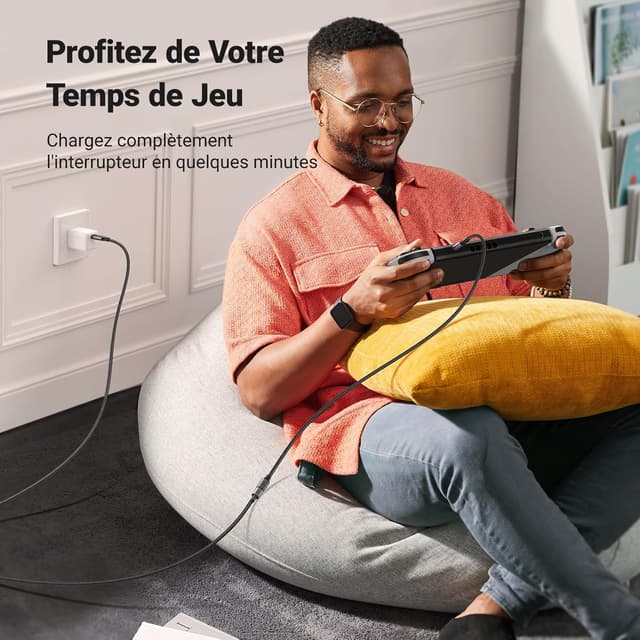 Thumbnail 6 de UGREEN Rallonge USB‑C 3.2 Gen 2 100 W (4K 60 Hz, 10 Gbps) 1 m – Noir