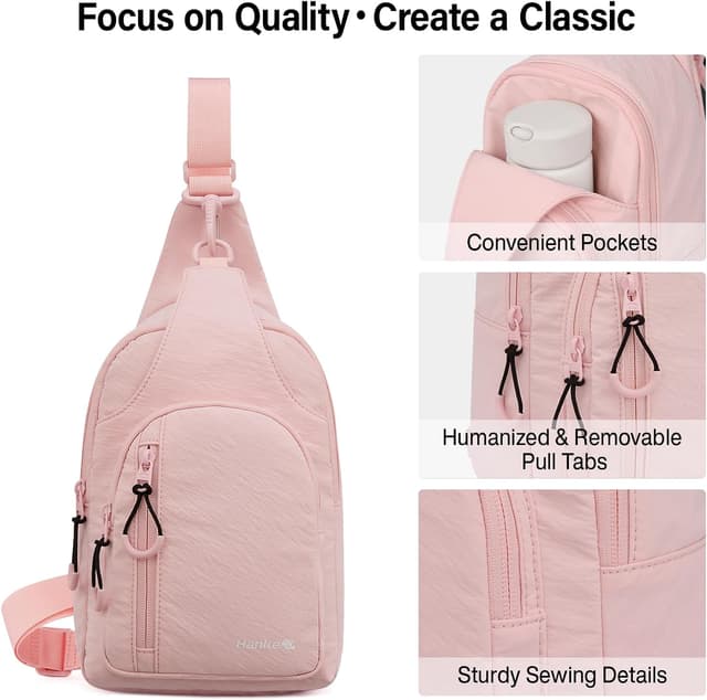 Thumbnail 6 de Hanke cross body sling bag for women – travel, hiking and everyday shoulder bag with organised pockets