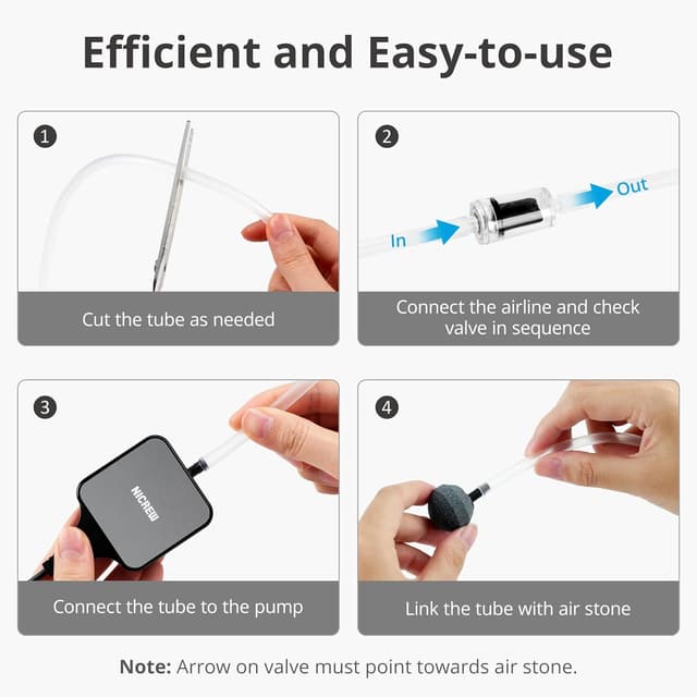 Thumbnail 6 de NICREW Air Pump 18 L/H ultra-quiet aquarium pump
