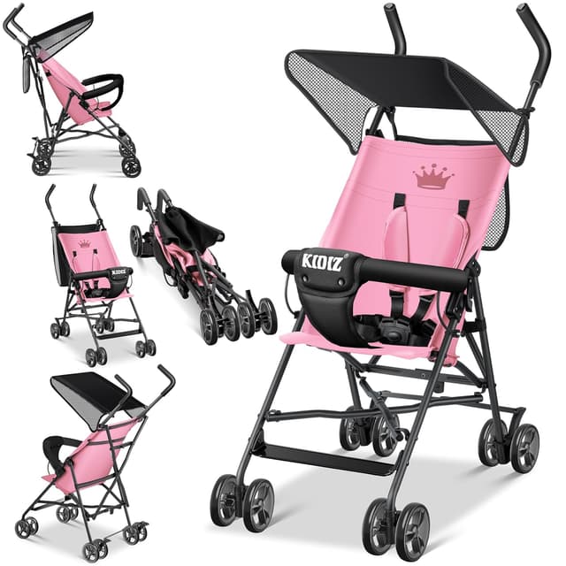 Imagen de KIDIZ CITY Buggy kompakter Kinderwagen Rosa en OfertitasTOP