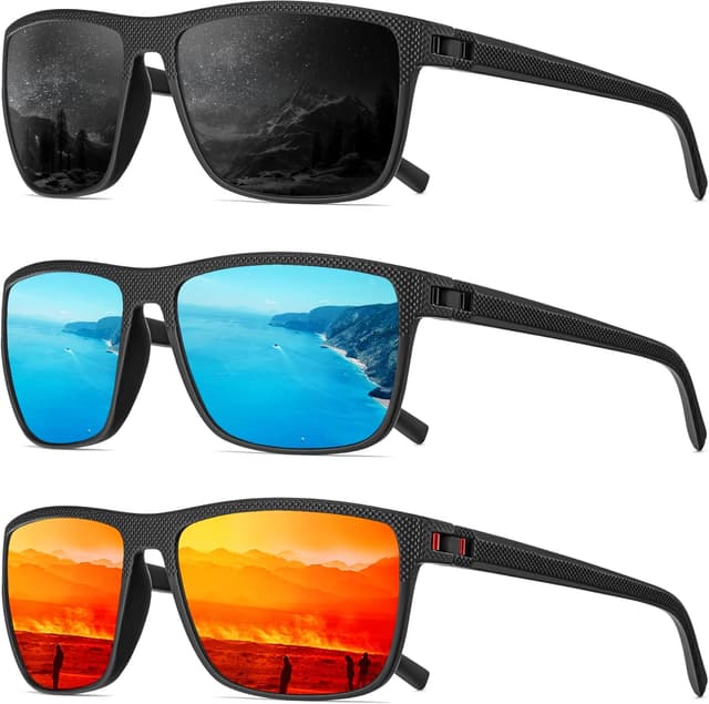 Detalle de QALLY Polarized Sunglasses for Men