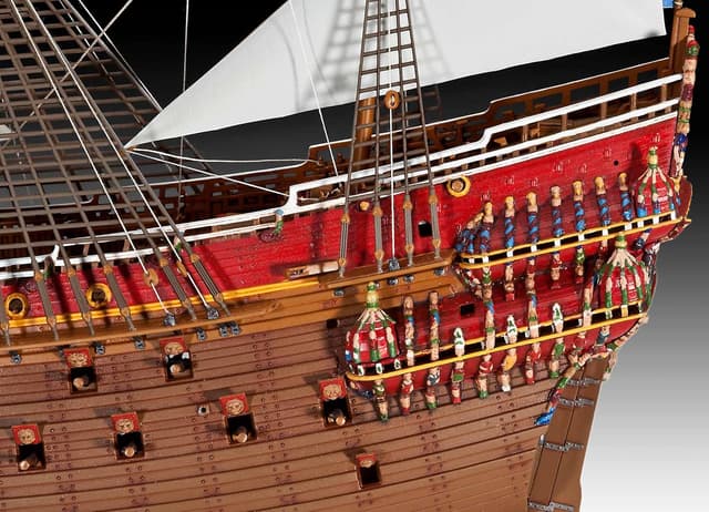 Detalle de Revell 05414 Vasa 1628 Swedish Regal Ship kit di modellino (330 pezzi)