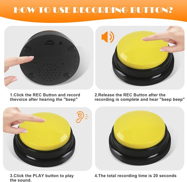 Detalle de DUBUOZA Buzzer Button 30 secondi per addestramento