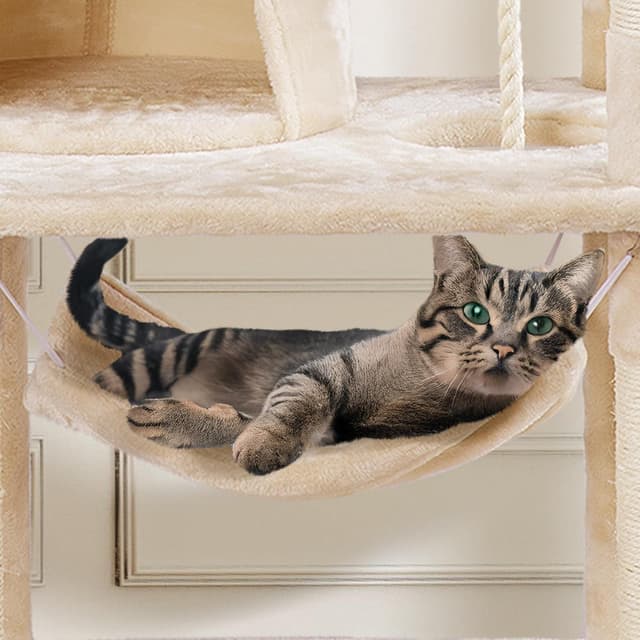 Thumbnail 6 de Yaheetech Arbre Ă Chat 158 cm pour chats actifs đ±