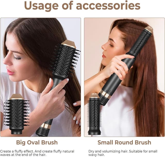 Detalle de UKLISS Air Styler 6 in 1 Set für 1000 W