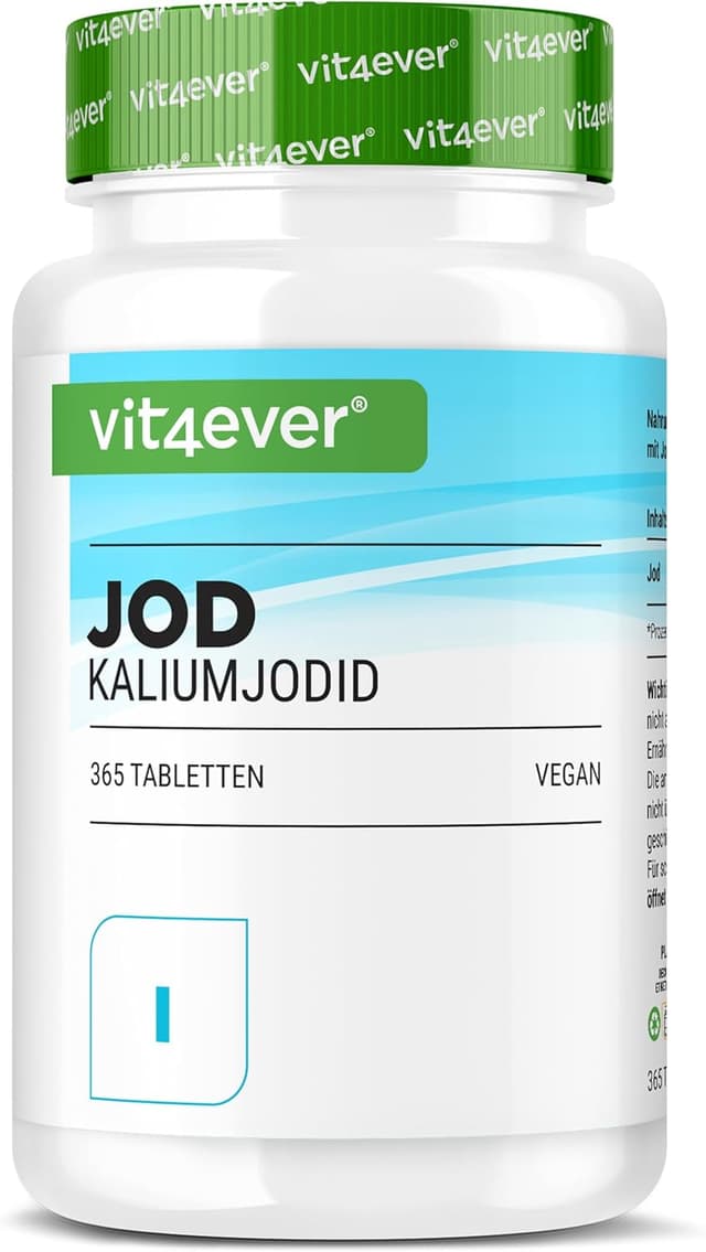 Detalle de Vit4ever Jod 400 µg – 365 Tabletten Kaliumjodid