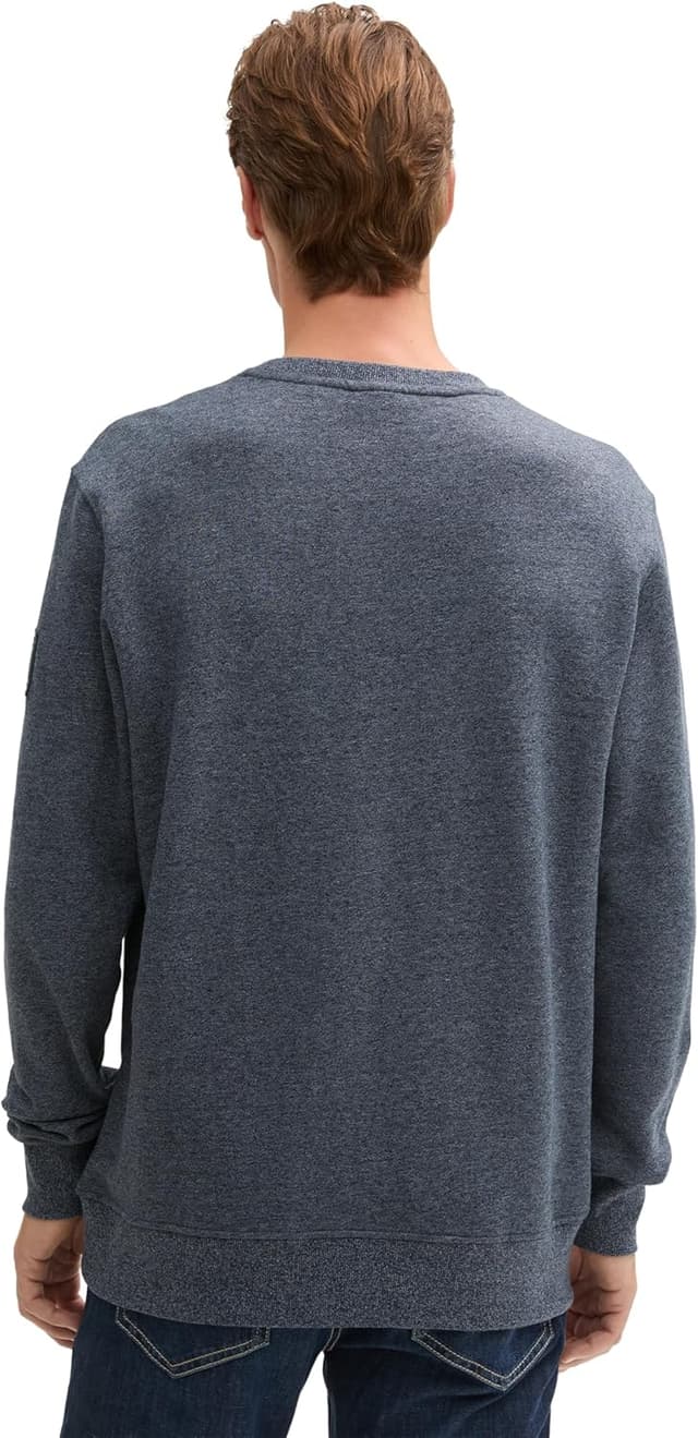 Detalle 2 de TOM TAILOR 1044007 Maglia di tuta uomo con collo rotondo