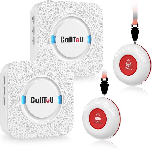 Detalle de CallToU Wireless Caregiver Pager 500+ Ft