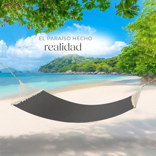 Thumbnail 6 de tectake® Hamaca Doble Jardin 🌿 Estructura Firme con Cojines