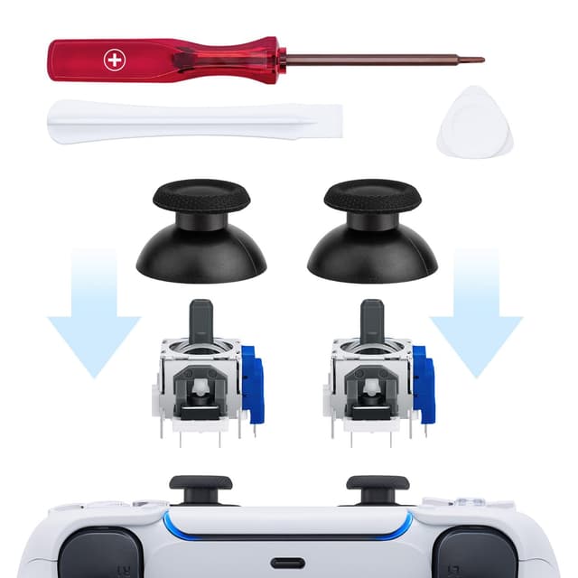 Detalle de Tolesum TMR Effect Stick Ersatz-Set für PS5