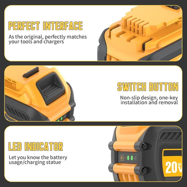Detalle de XR FlexVolt 20V/60V 9.0Ah battery kit 2