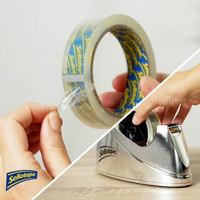 Thumbnail 4 de Sellotape 1569087 - Cinta adhesiva transparente, 24 mm x 50 m