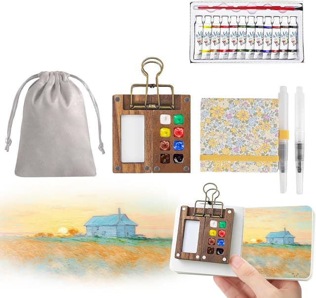 Imagen de 7Pcs Portable Watercolour Palette en OfertitasTOP