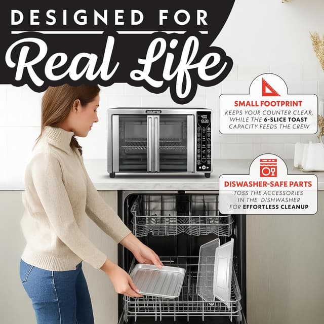 Thumbnail 6 de Gourmia FryFroce 360° 25-Quart Air Fryer