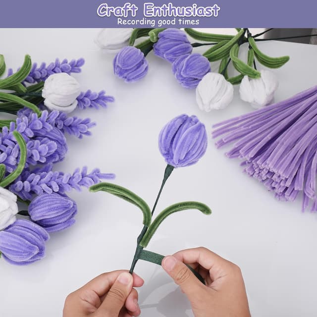 Thumbnail 3 de Pfeifenputzer 320 Stück Bastelset 🎨