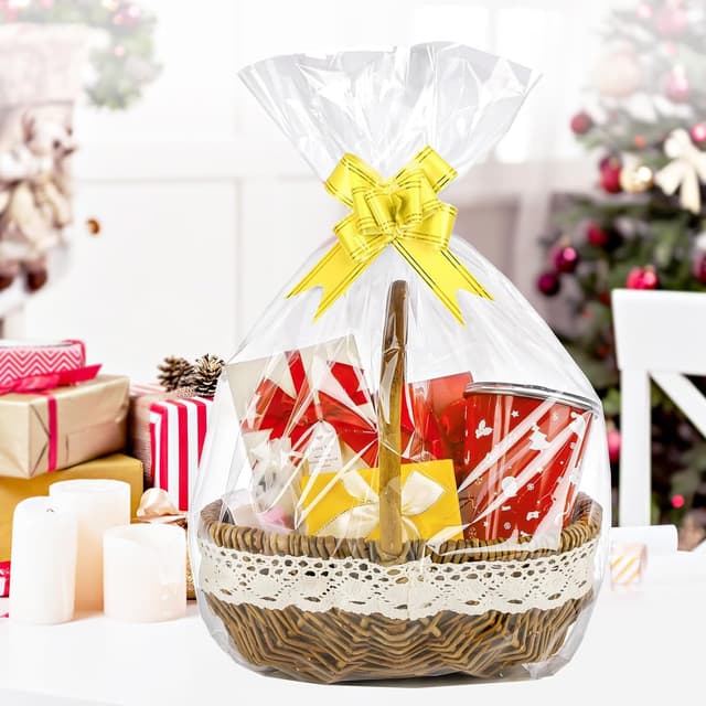 Thumbnail 4 de SAHMVER Large Cellophane Gift Bags 70x52cm