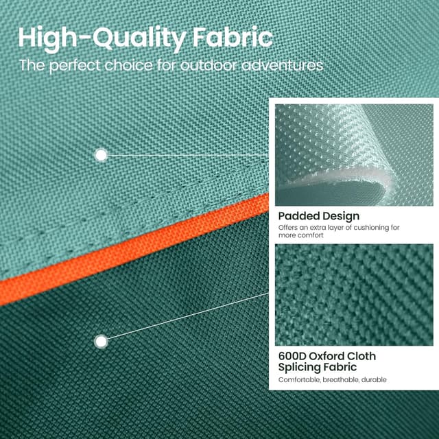 Thumbnail 6 de ALPHA CAMP camping chair set of 2