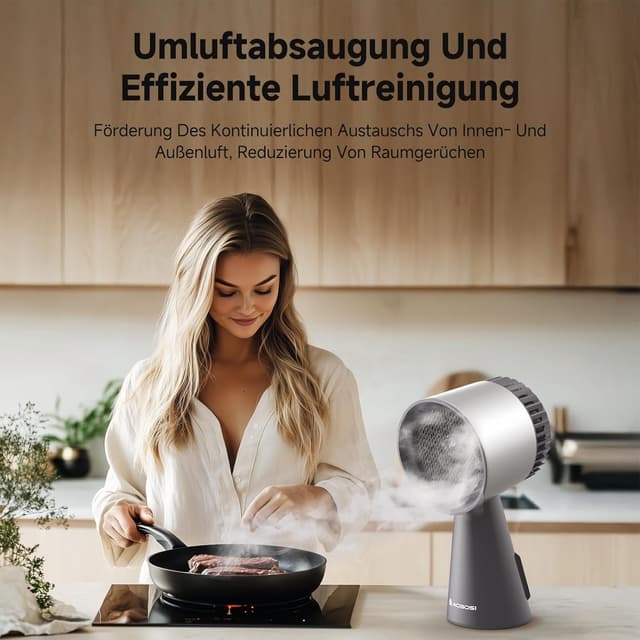 Detalle 2 de AAOBOSI Mini Dunstabzugshaube mit 3 Stufen