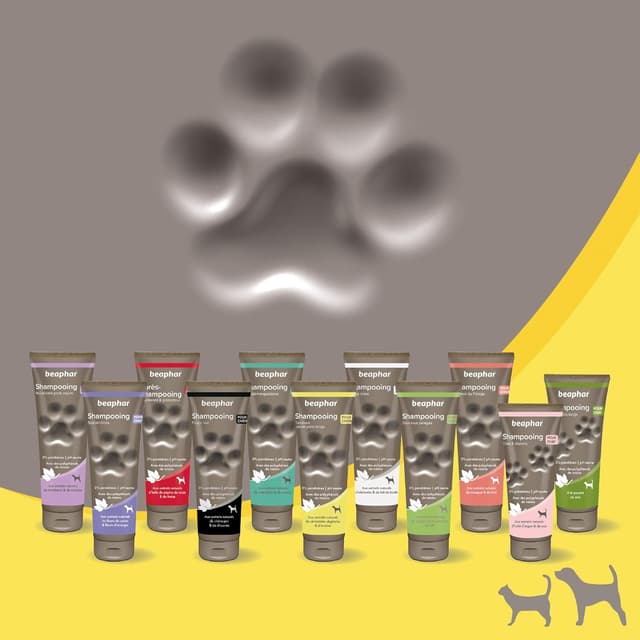 Detalle 1 de BEAPHAR Shampoing Premium démêlant pour chien à poils longs – céramides végétales & avoine, pH neutre, 750 ml