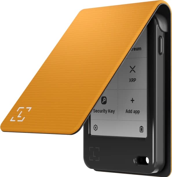 Thumbnail 2 de Ledger Nano Gen 5 Magnet Folio Bitcoin Orange