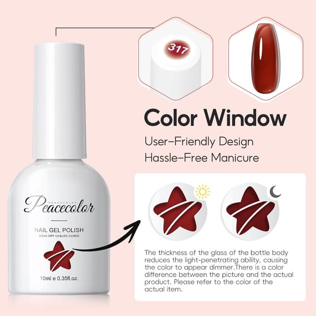 Thumbnail 6 de PEACECOLOR Vernis semi permanent 10 ml