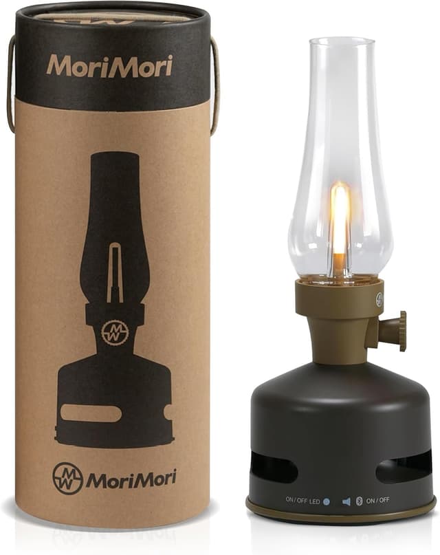 Detalle 2 de KOOKOO MoriMori Design-Leuchte mit Lautsprecher