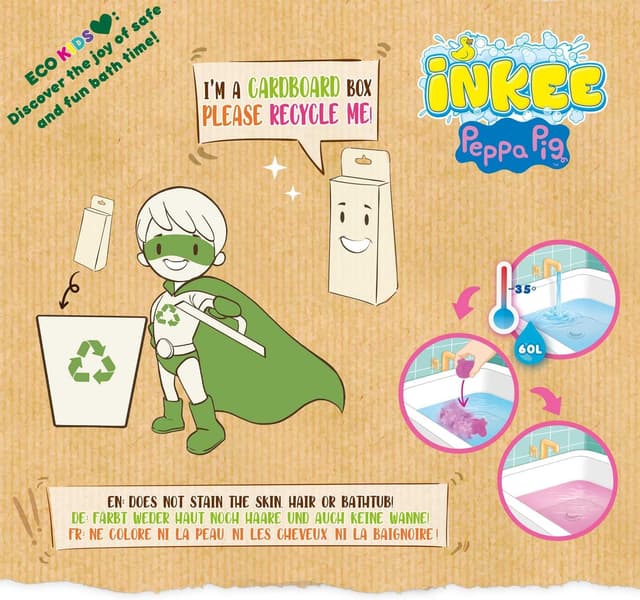 Thumbnail 3 de INKEE 10 Mini Packs Peppa Pig bombas