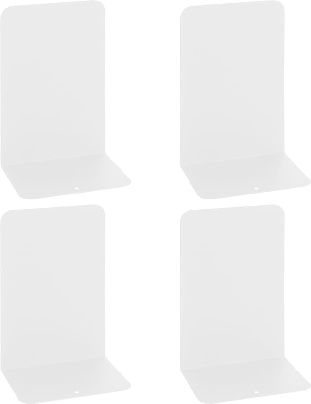 Thumbnail 6 de 8Pcs Black Decorative Metal Book Ends