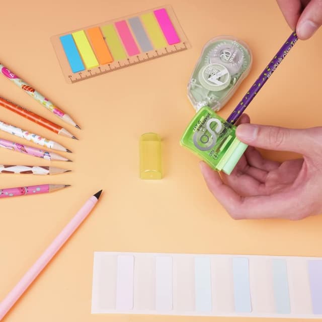 Thumbnail 5 de OFFCUP Sacapuntas doble con depósito 4 unidades