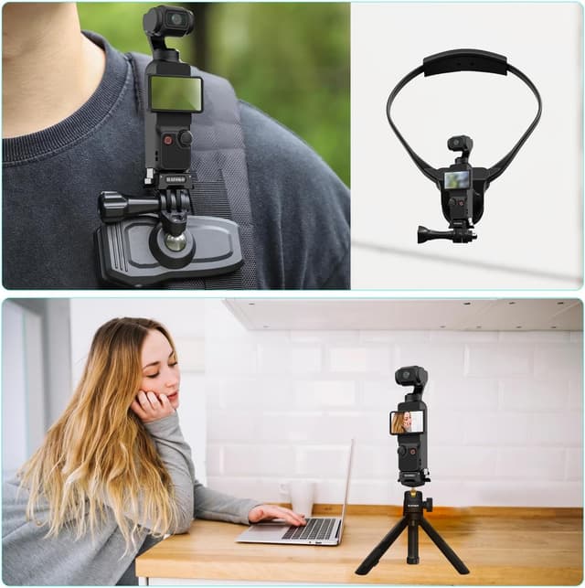 Thumbnail 6 de HAFOKO Osmo Pocket 3 charging base adapter for tripod