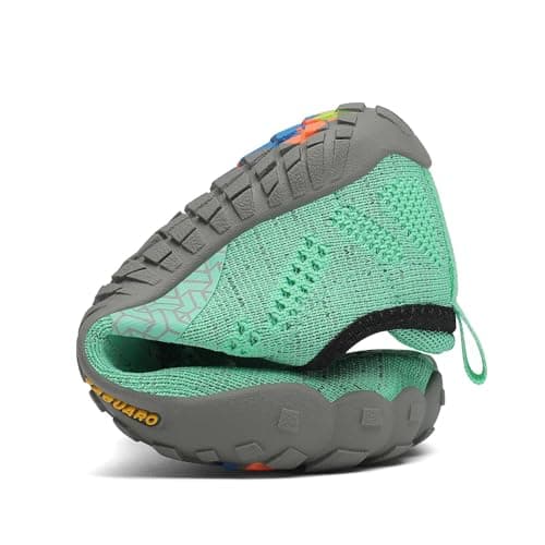 Thumbnail 8 de SAGUARO Barefoot zapatillas trail running minimalistas para niños y niñas (verde, 35 EU)