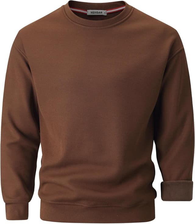 Detalle de VEIISAR Herren Heavy Weight Pullover 410g