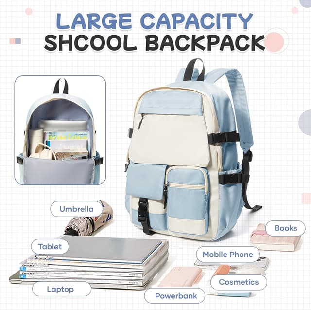 Detalle 2 de Schulrucksack 47 x 33 x 20 cm Laptopfach