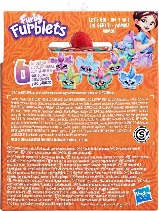 Thumbnail 3 de Furby Furblets Mello-Nee, 5 cm